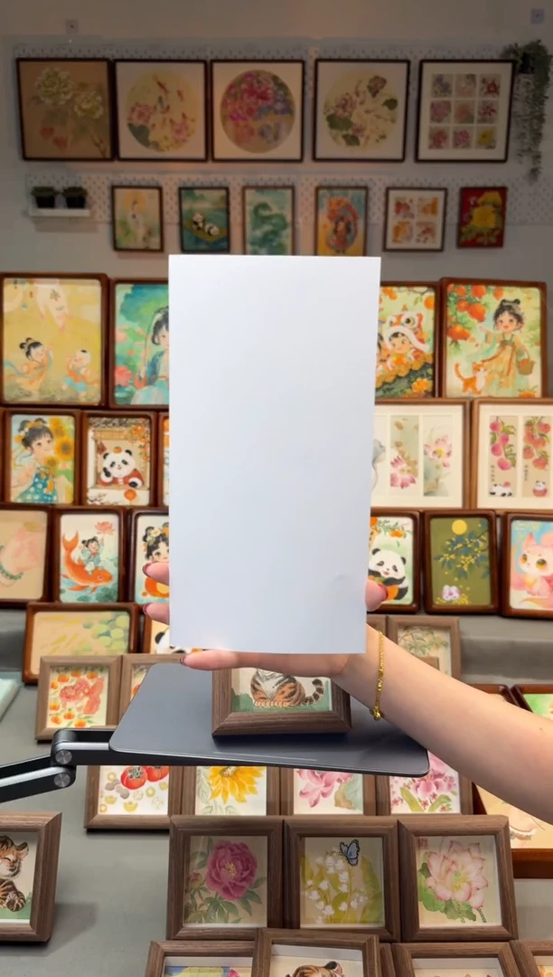 国画?****?白色 手绘国画 27