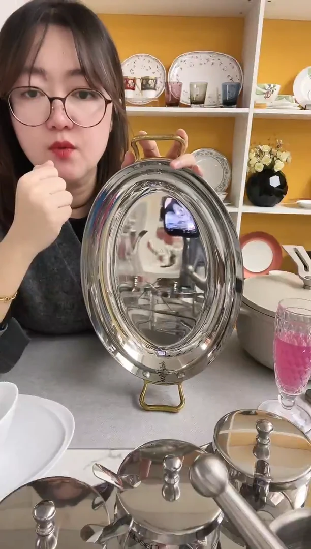 福利款 背面玫瑰金 双耳 鱼锅