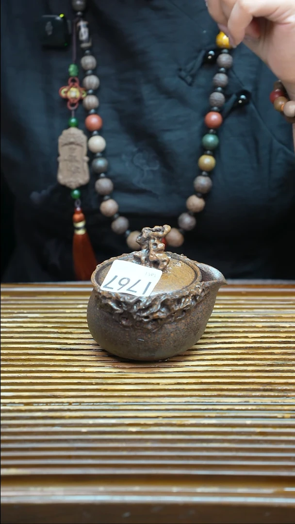 万古烧粗陶手工茶具