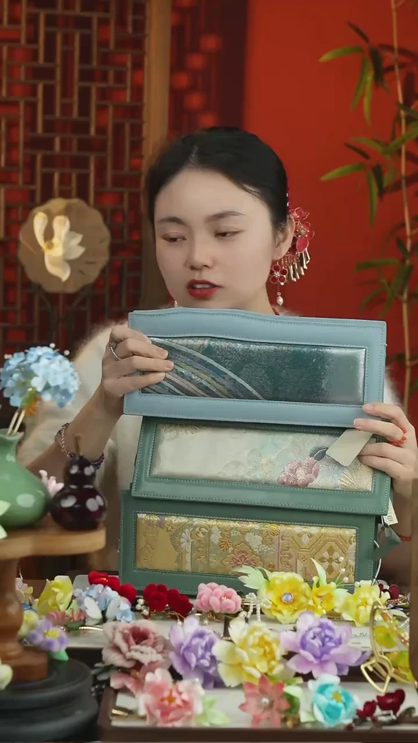 刺绣闪购纯手工非遗国风饰品随机一个