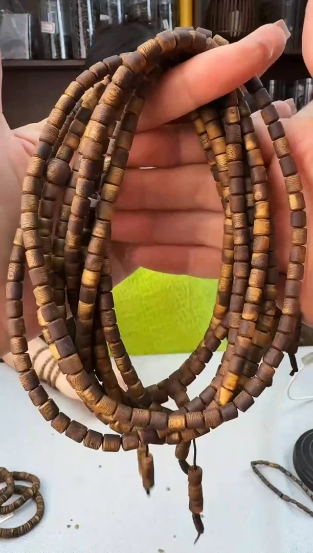 手串沉香0511老乌身沉浮桶珠多圈多样性发一