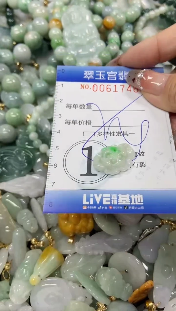 【闪购商品】翡翠颈饰未镶嵌闪购商品0061746多样性发其一