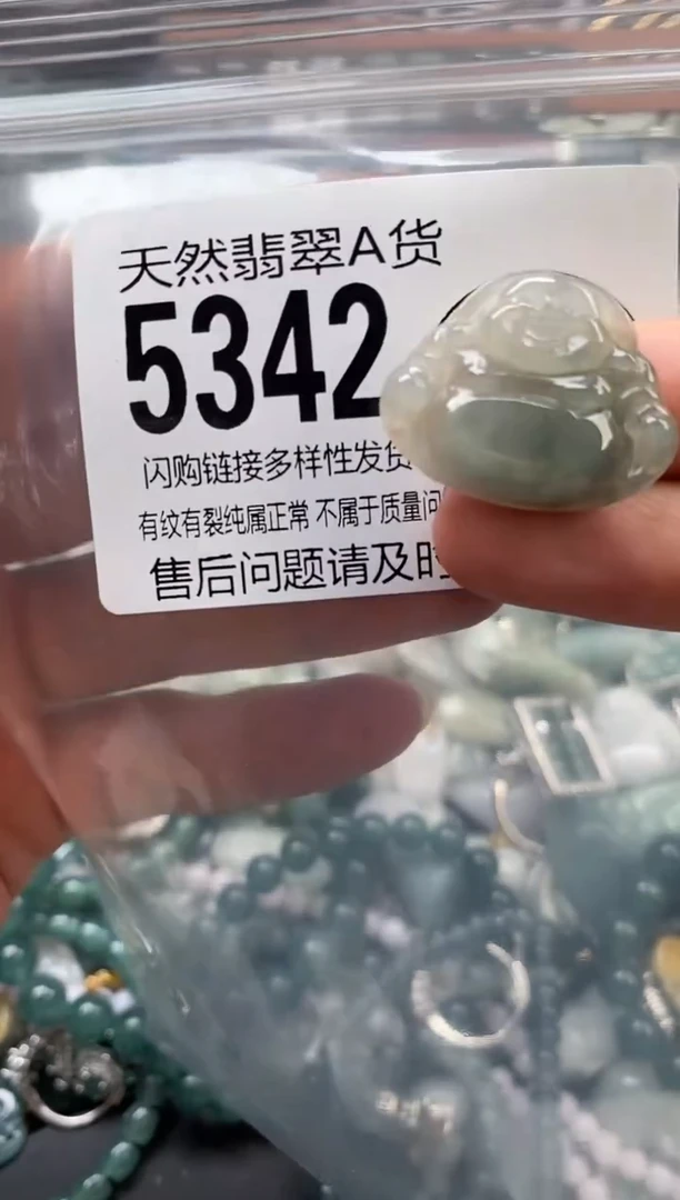 颈饰未镶嵌翡翠翡翠5342