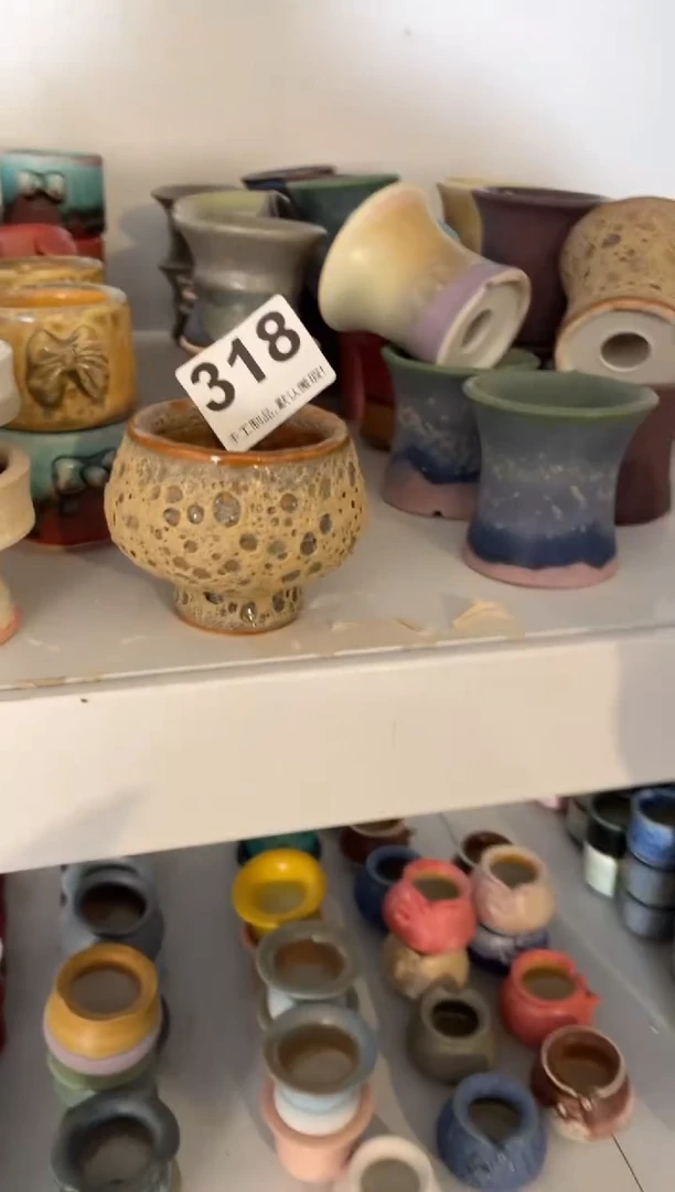 瓷片318知木小芳花盆编号