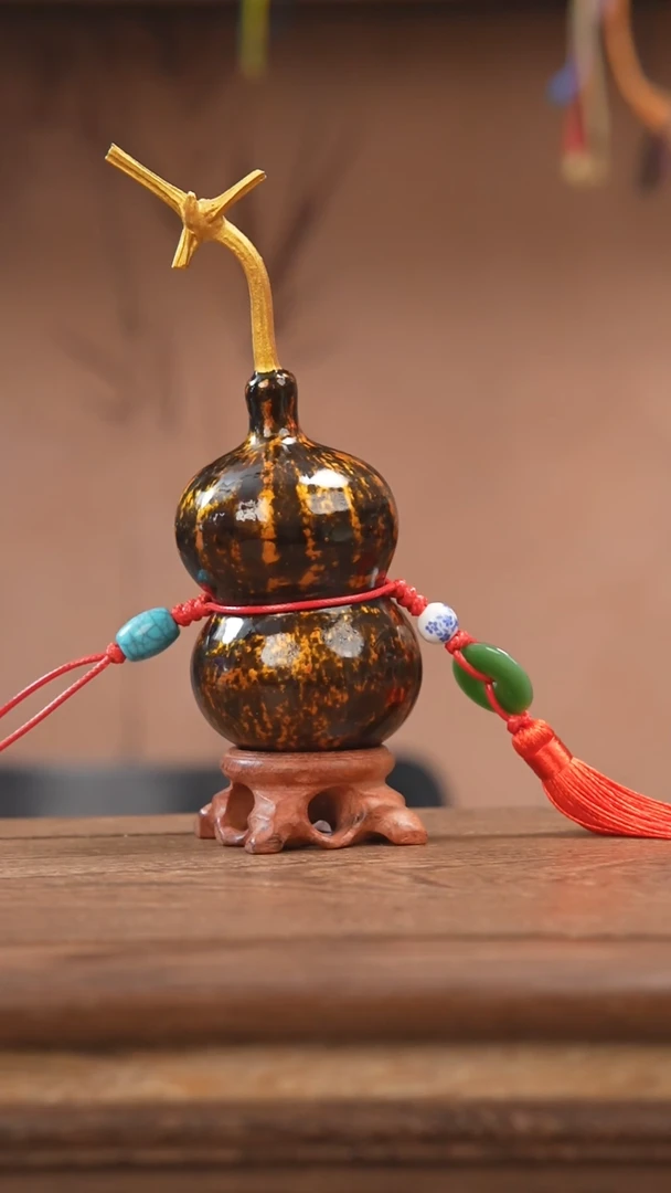 【闪购商品】714号-大漆小葫芦挂件（福利款）