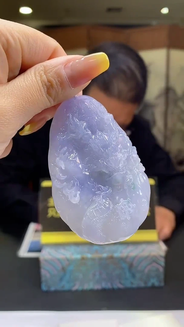 未镶嵌定制翡翠小**可38/1227/W/龙