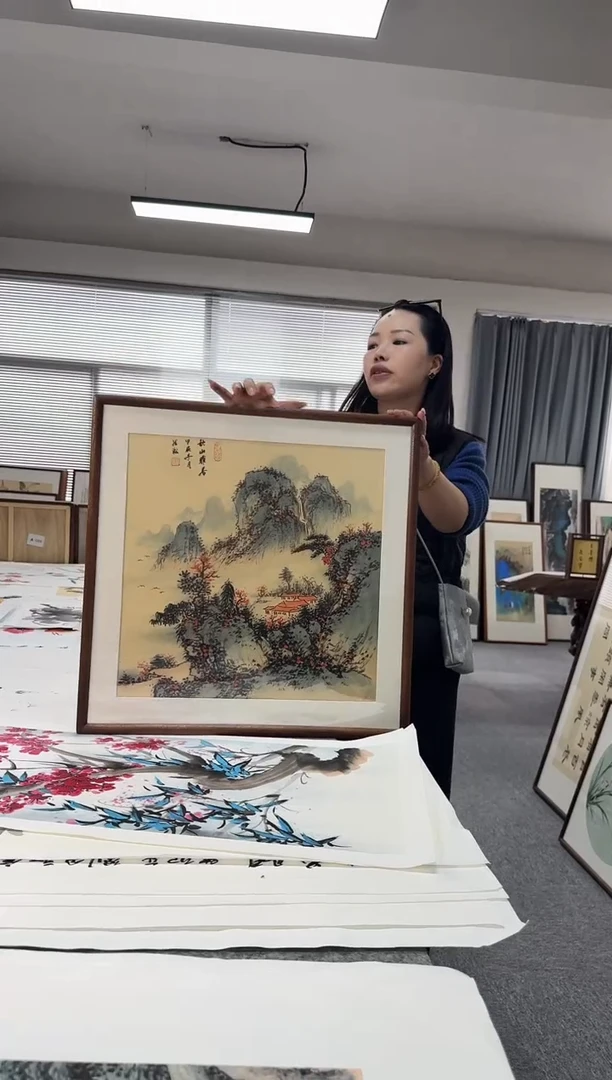 书法LS罗淞575-53*53绘画