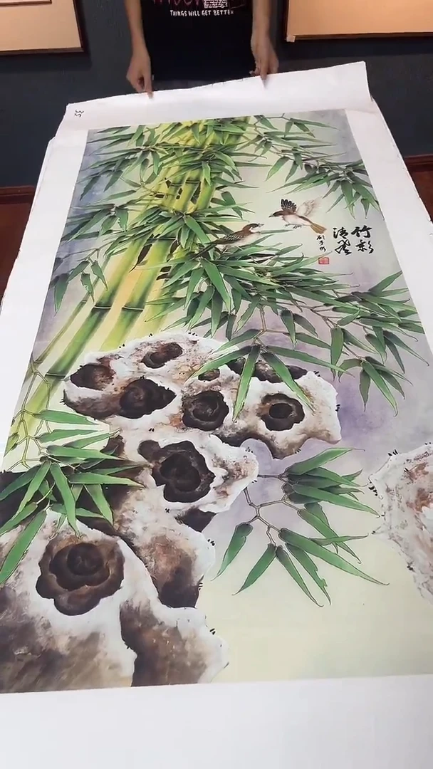 国画九霄甄选国画作品zhb80