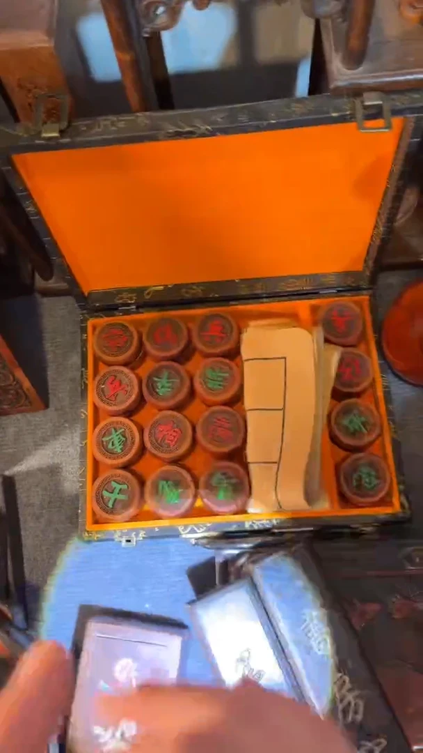 非洲紫檀（红花梨）象棋