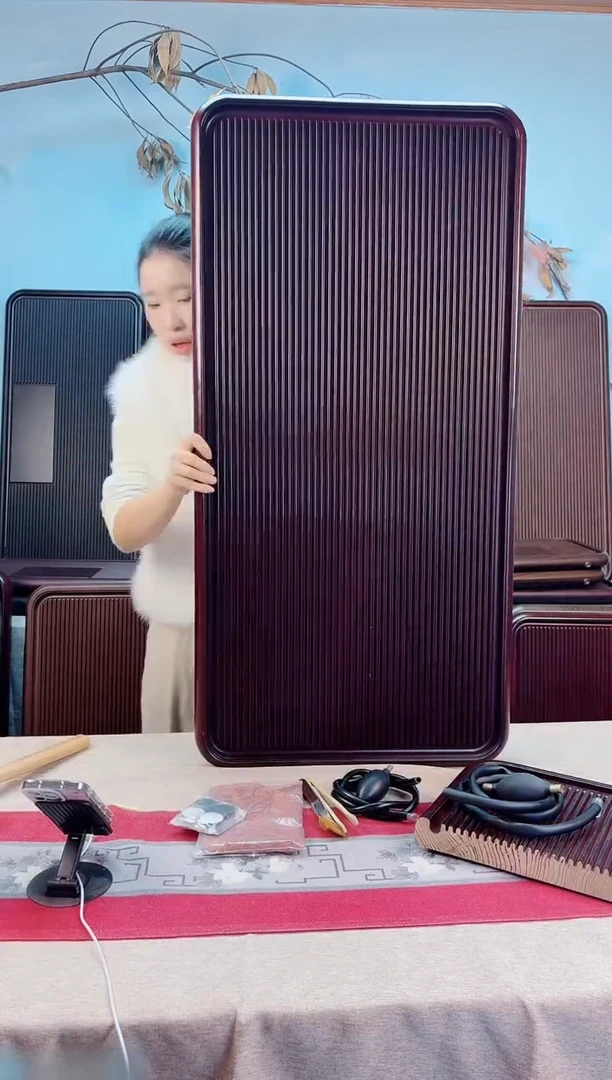 千川红色款式茶盘100*50*5