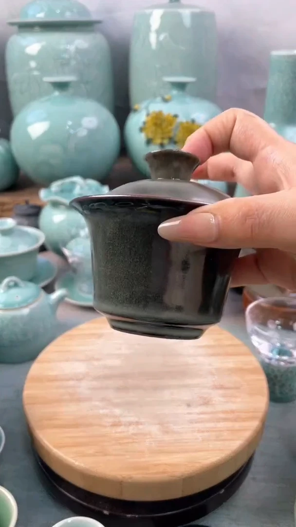 【闪购商品】特价 微瑕 慧仙青瓷