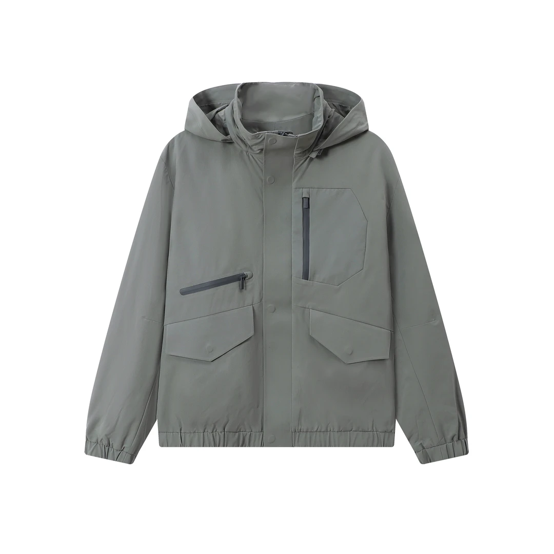 【TR】310-1092310外套 春款冲锋衣连帽外套 男女同款