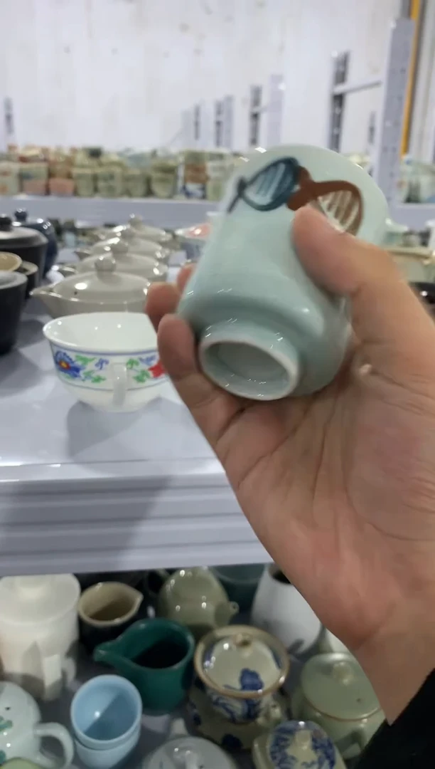 茶壶、盖碗、主人杯、客杯（轻轻微瑕介意勿拍）