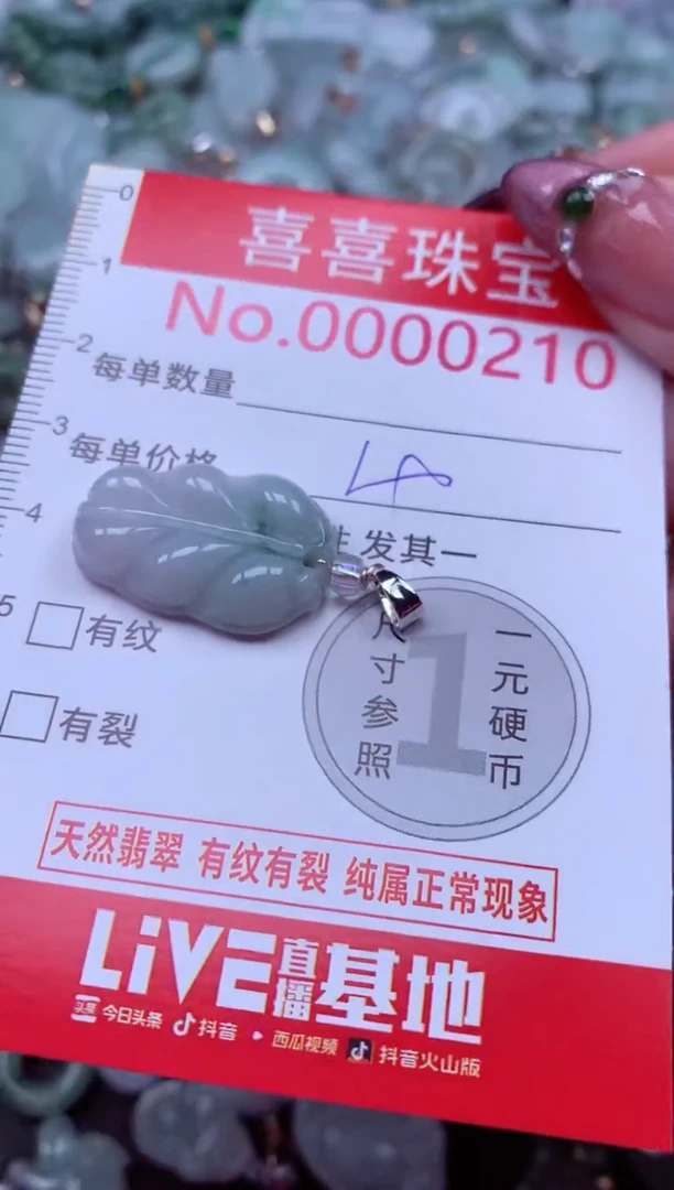 吊坠(不含链)未镶嵌翡翠210