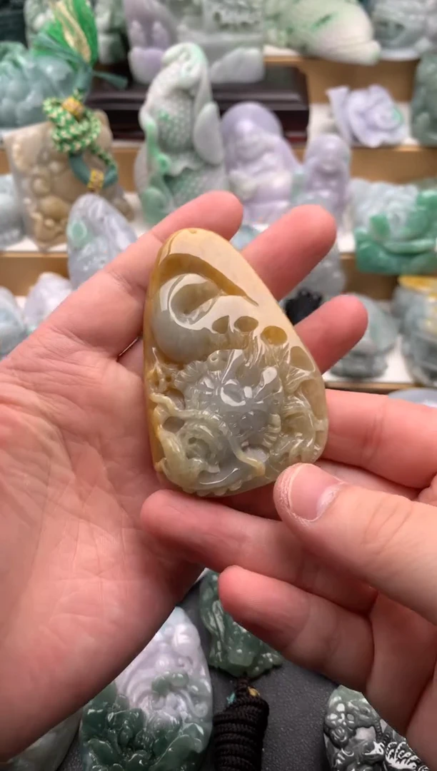 吊坠(不含链)未镶嵌翡翠1