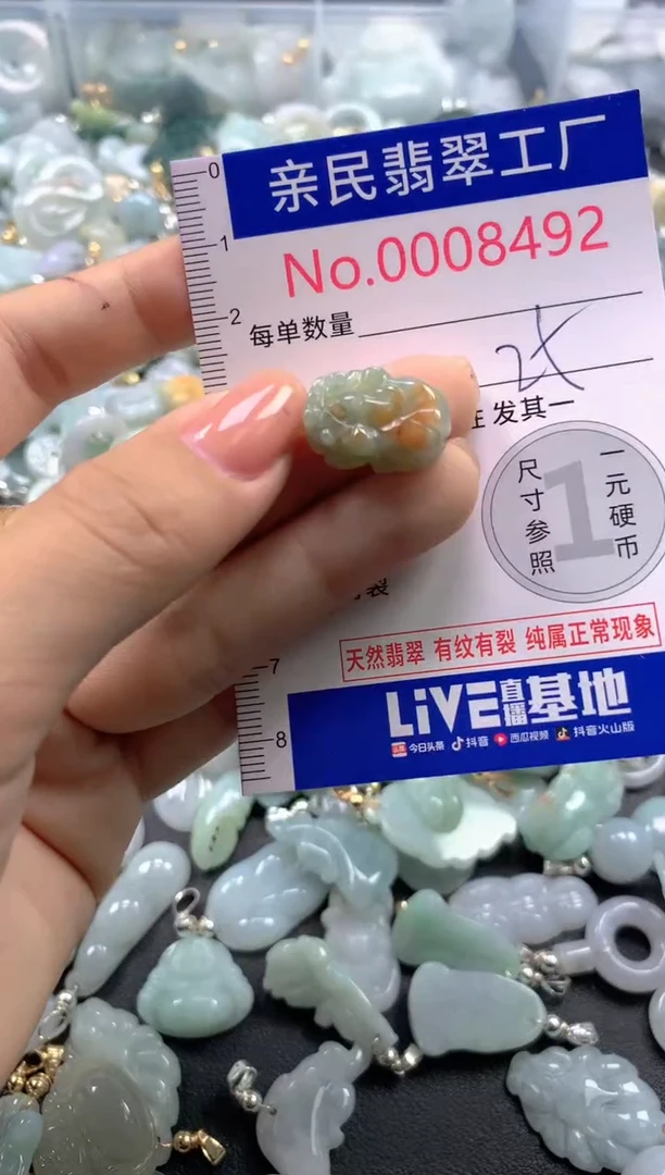 颈饰未镶嵌翡翠8492