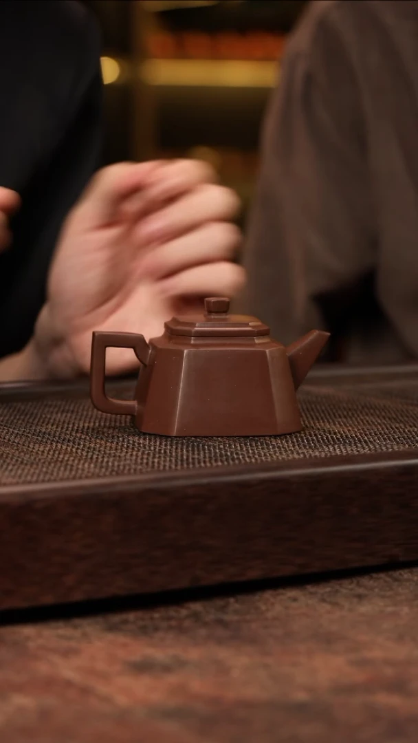 茶壶紫砂八面玲珑