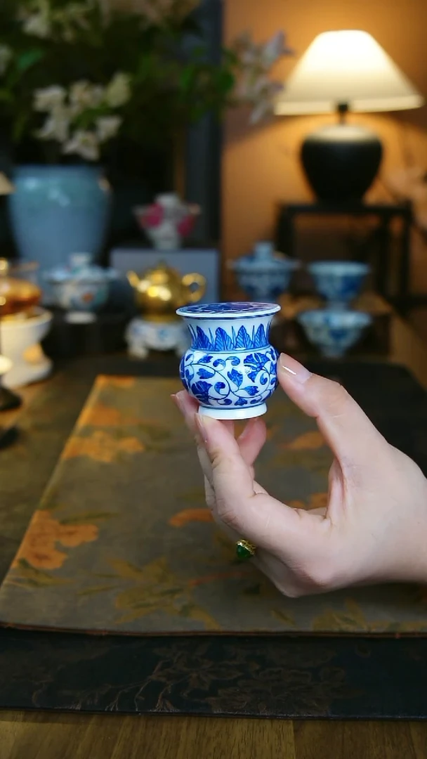 缠枝牡丹盖置11111111