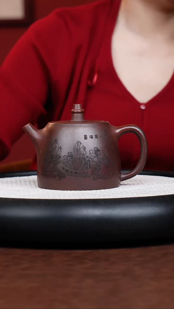 茶壶紫砂宜兴紫砂茶壶茶杯茶宠