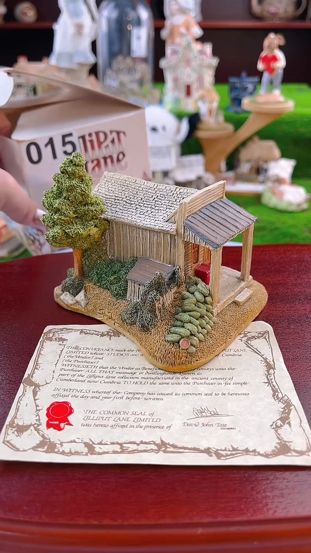 【闪购商品】紫砂茶宠Lilliput中古微缩建筑015