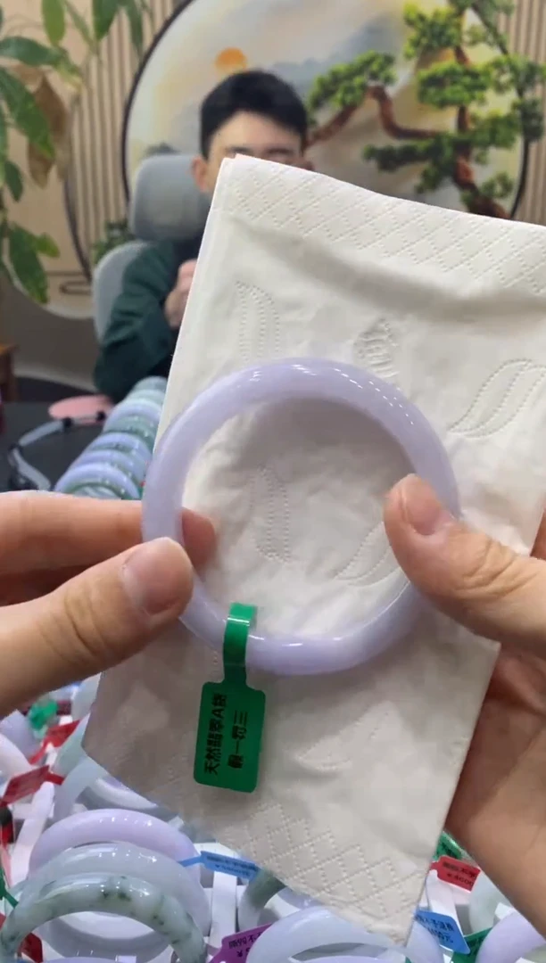 未镶嵌手镯翡翠2542