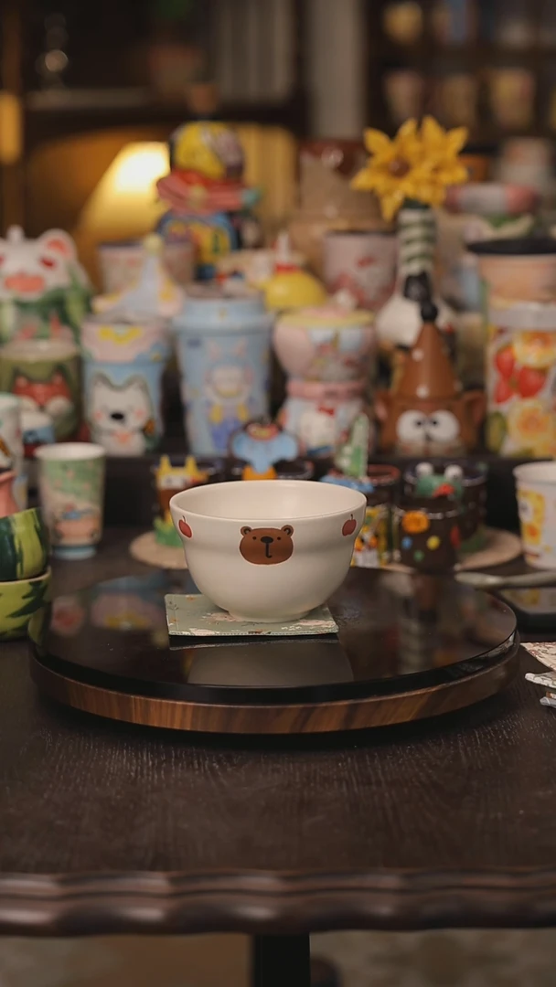 景德镇釉下彩绘设计师款式陶瓷