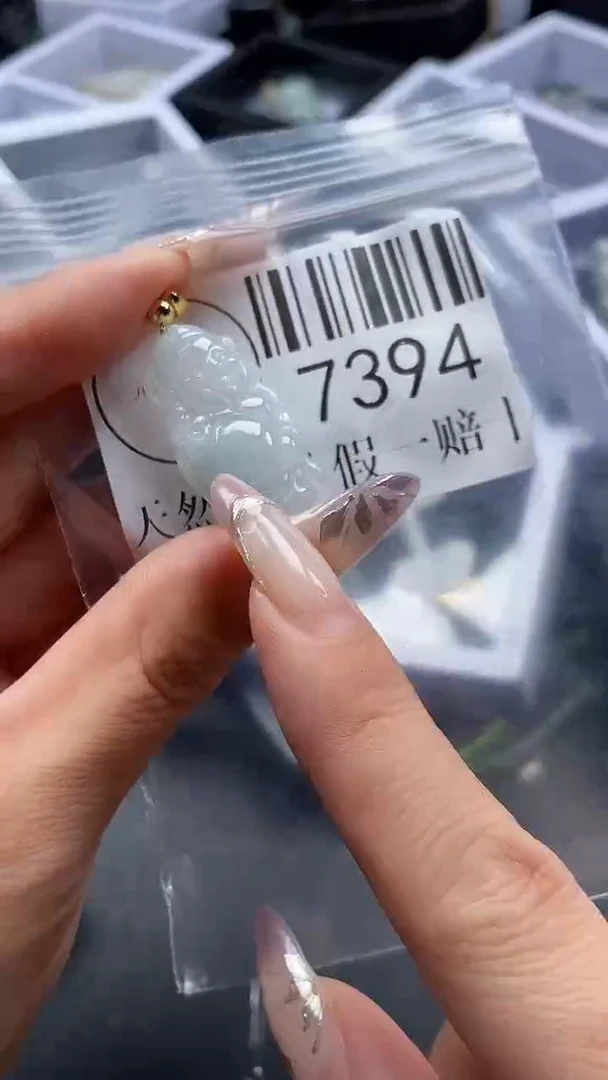 吊坠(不含链)未镶嵌翡翠7394