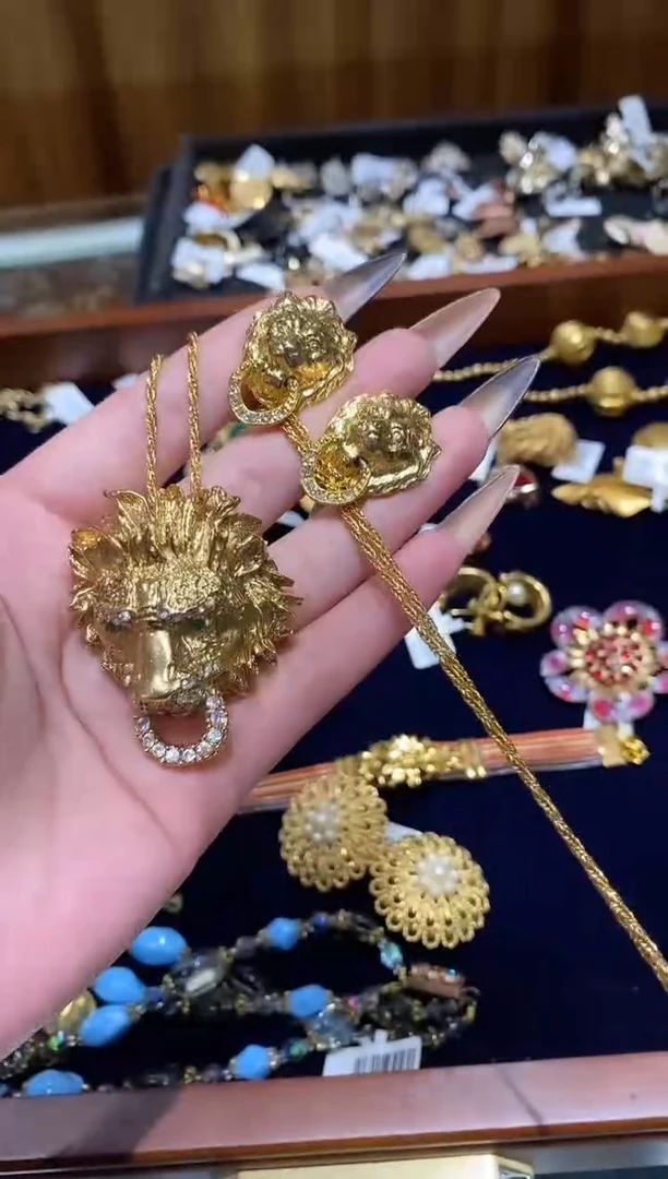 琉璃铜合金楚楚珠宝中古甄选不退换