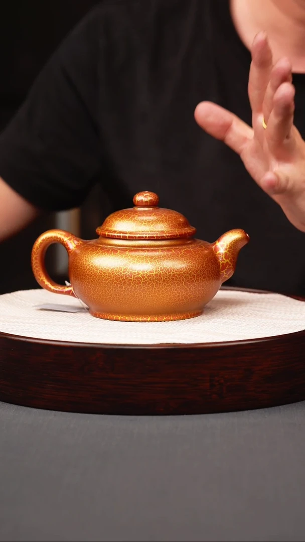 茶壶紫砂贝壳烧掇只