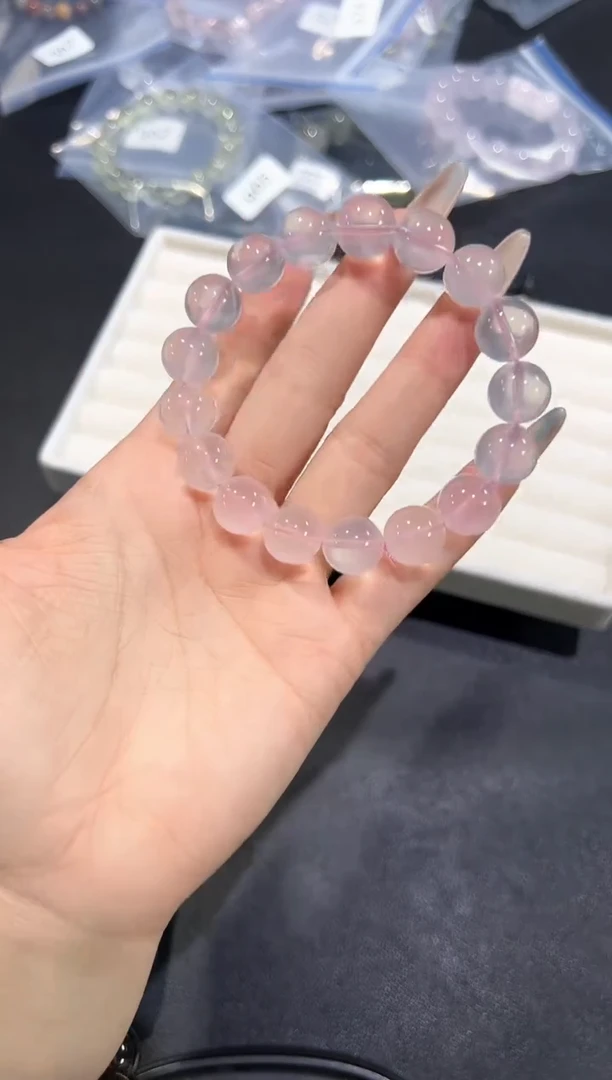 未镶嵌手串水晶80q多样性发其一【1条】默认微瑕12mm