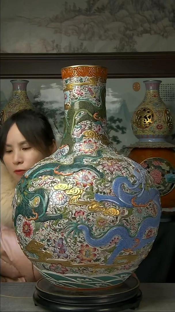 摆件陶景德镇精品陶瓷3