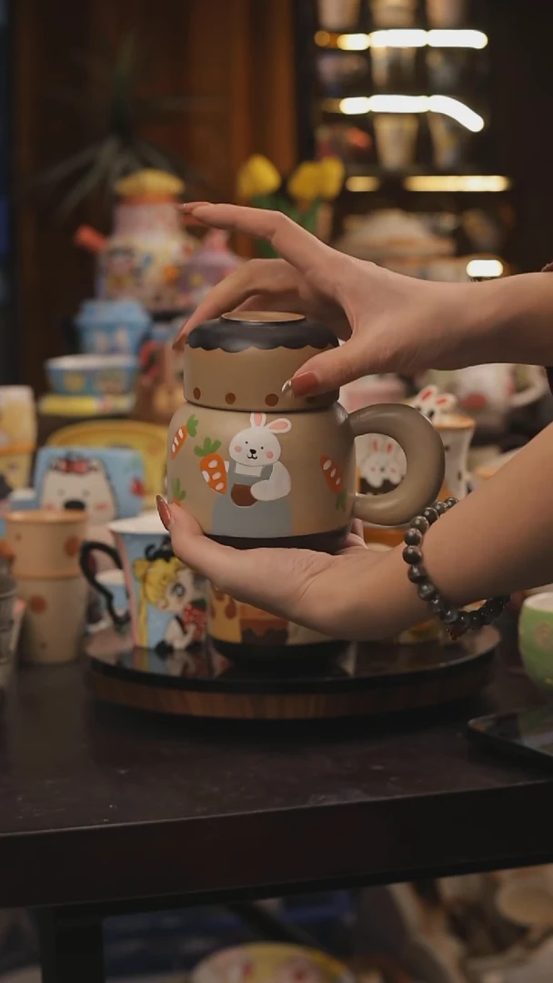 景德镇釉下彩绘设计师款式陶瓷