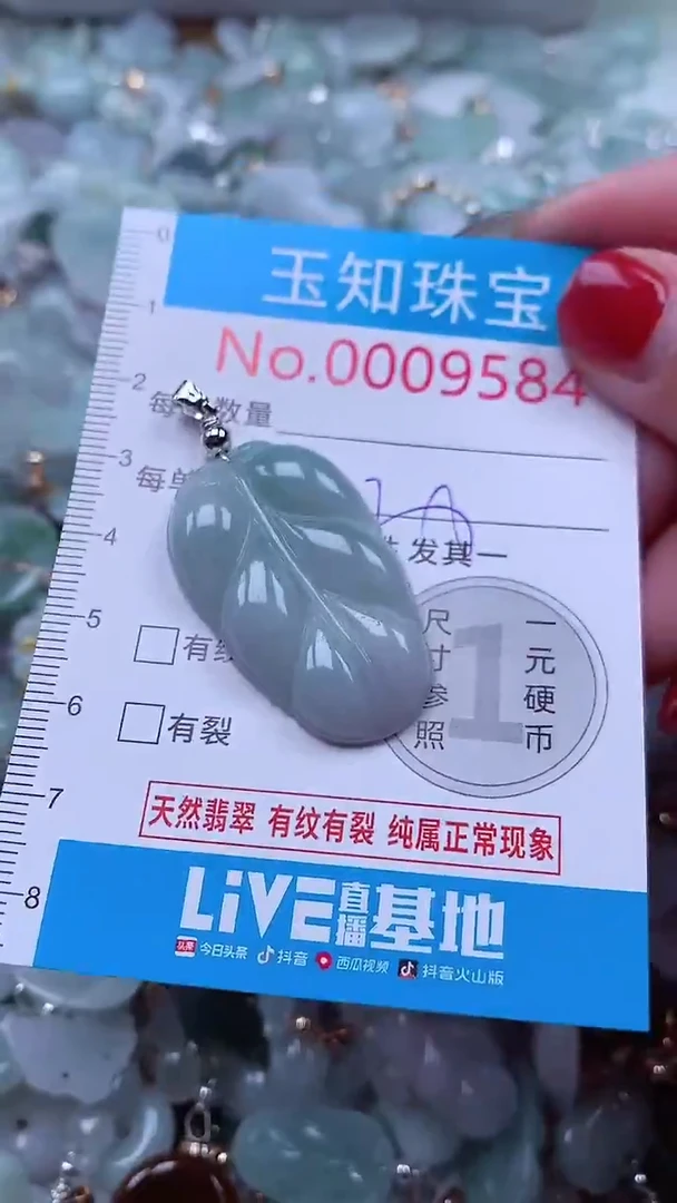 吊坠(不含链)未镶嵌翡翠9584
