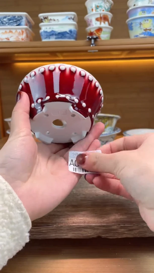 【闪购商品】红陶瑕【A03193】9.5*3.5