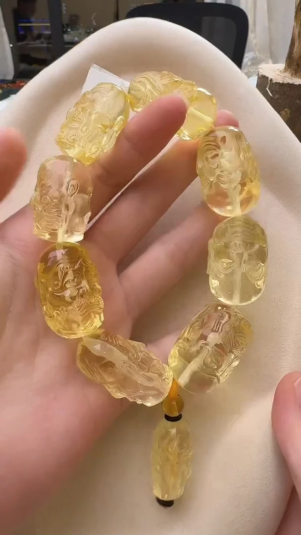 手链琥珀未镶嵌手串