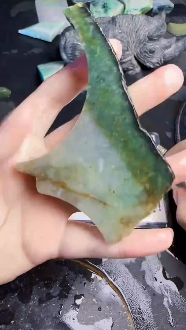 未镶嵌挂件翡翠天然翡翠012