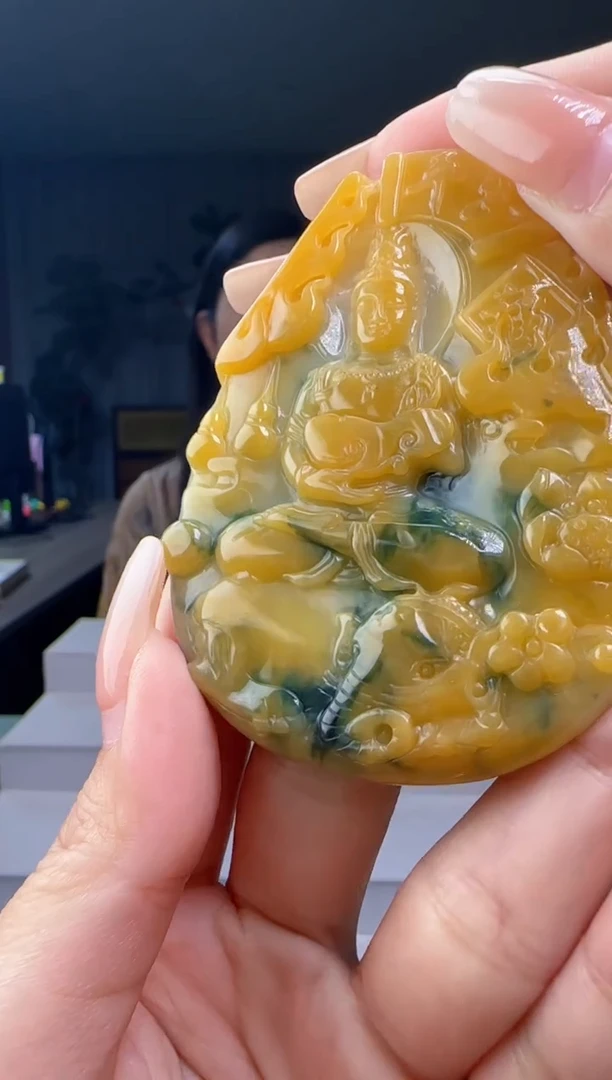 吊坠(不含链)未镶嵌翡翠YL@@960Q3J21592