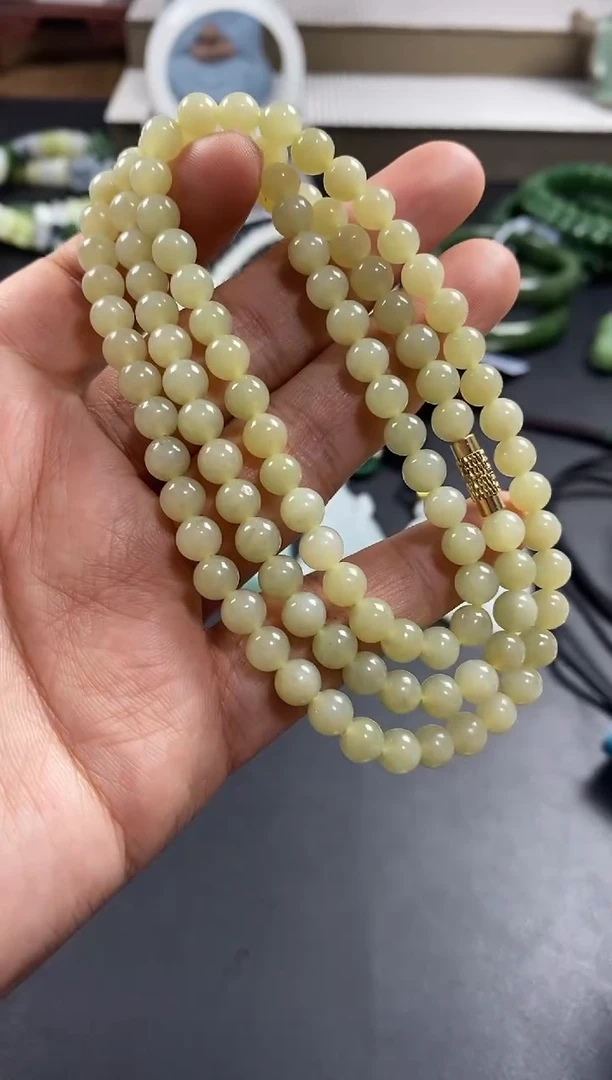 颈饰未镶嵌和田玉和田玉