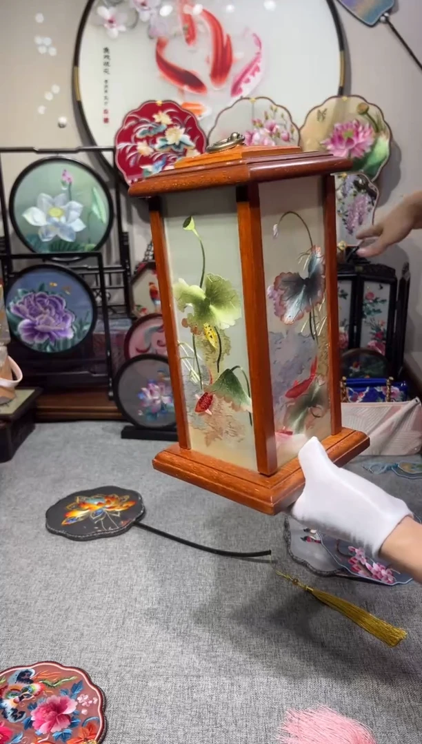 织绣纯手工苏绣双面绣