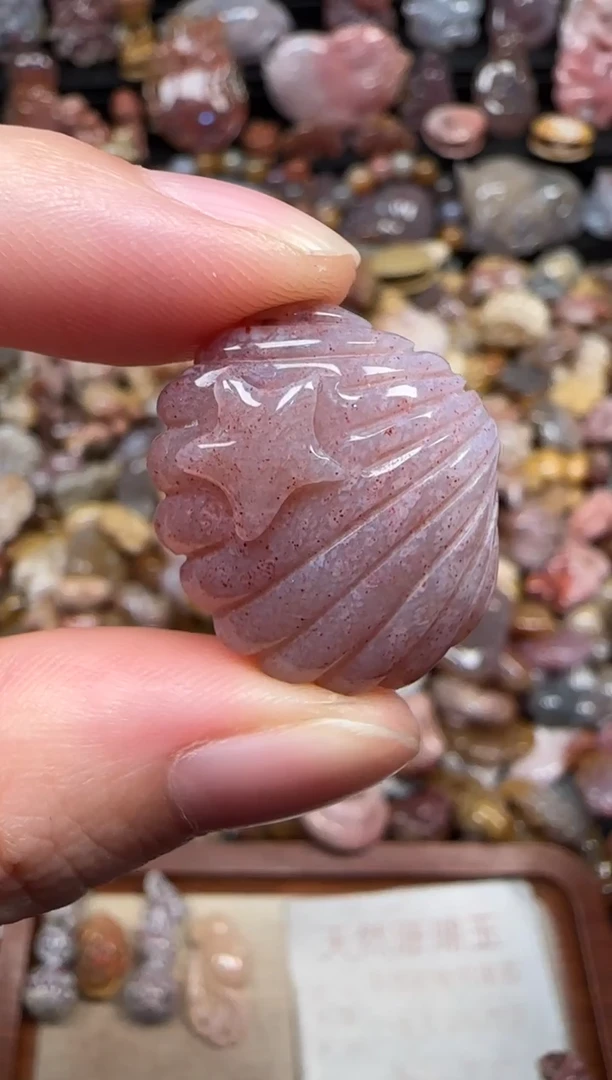 颈饰未镶嵌硅化珊瑚（珊瑚玉）368