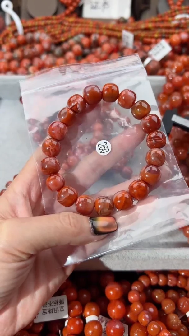【闪购商品】南红玛瑙手串未镶嵌13+