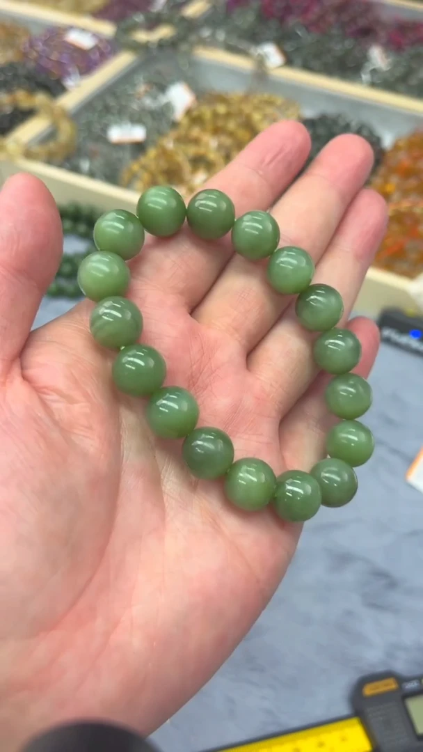 【闪购商品】和田玉手链未镶嵌A134手链单圈