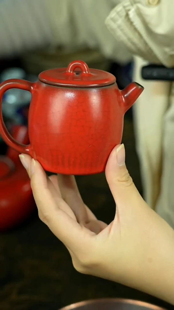 茶具还挺美，蹲下看看！