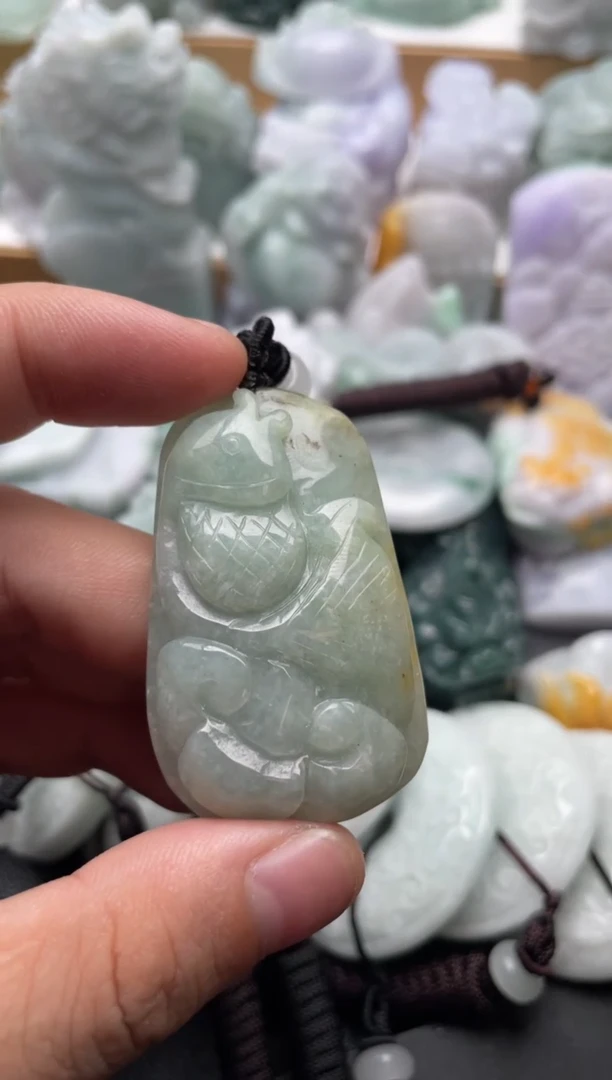 吊坠(不含链)未镶嵌翡翠1