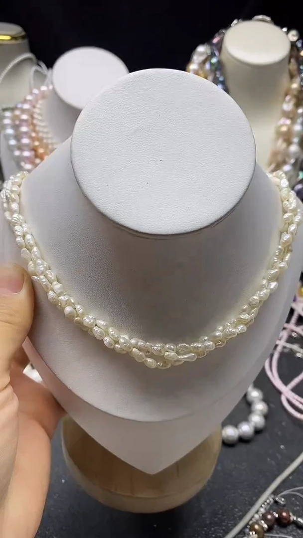 颈饰未镶嵌淡水珍珠多人