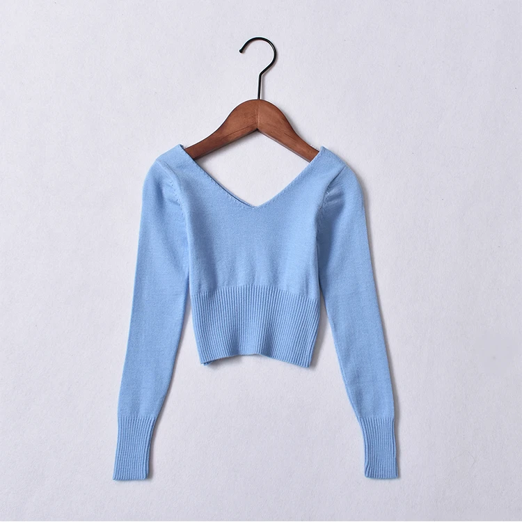 舞蹈毛衣舞蹈披肩针织V领练功小毛衣中国舞服