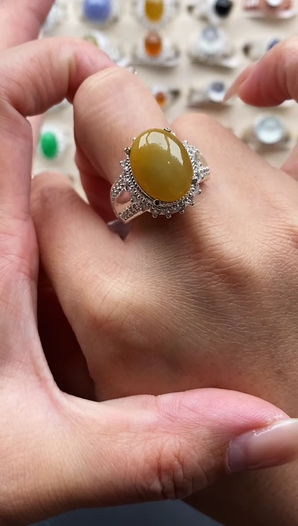 未镶嵌戒指翡翠缅甸天然A货翡翠2 3-10