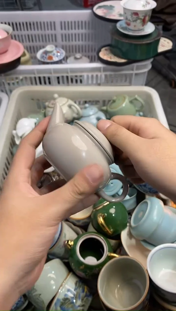 高端 茶壶 茶杯 茶具 轻轻微瑕