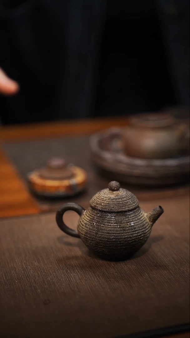 刷*签全手工制作  南蛮后手壶