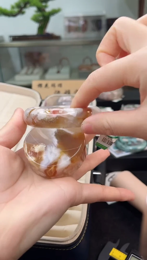 未镶嵌手镯石英质玉58圈口（赠品镯心）36159487